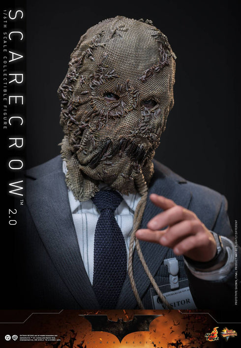 Hot Toys Scarecrow 2.0 - Batman Begins - MMS801 - 1/6 Scale Collectible Figure